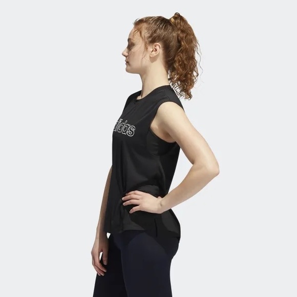 NWT Adidas Linear Areoready Tank Top* - Picture 5 of 6